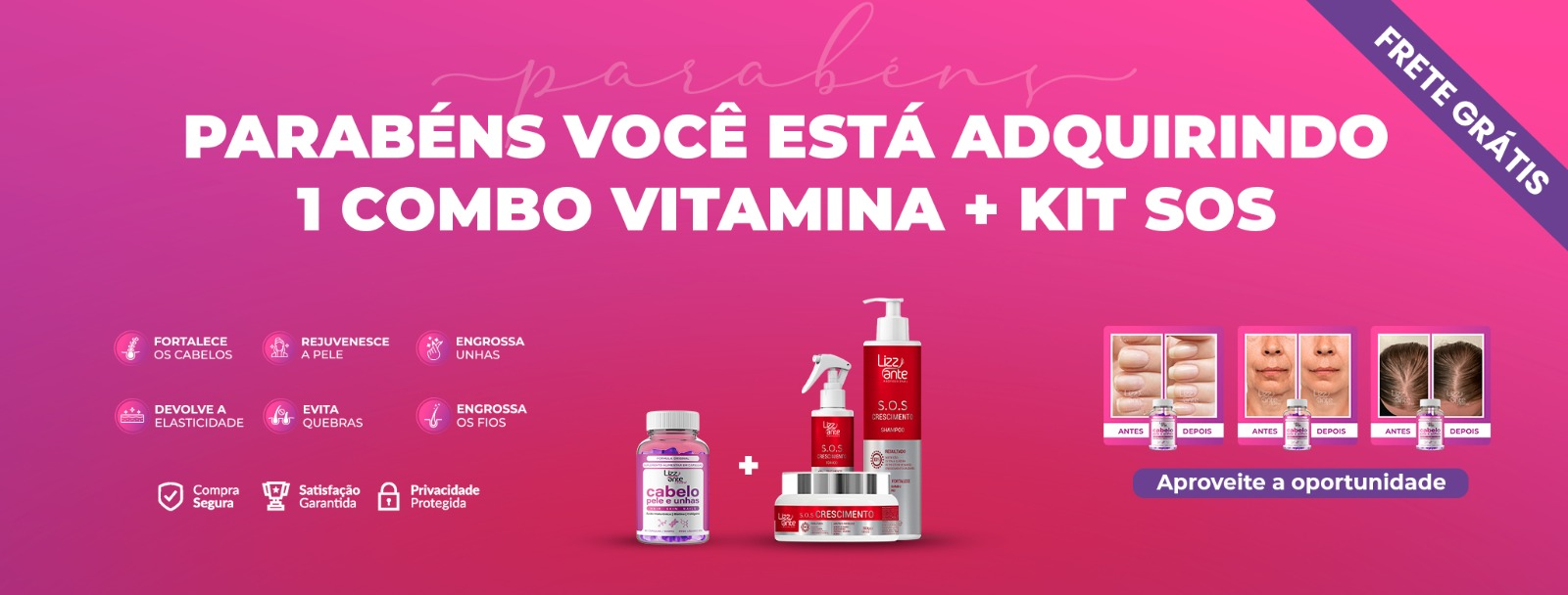 Combo 1 Pote + 1 Kit SOS